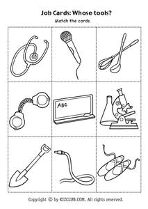 Job Cards: Whose Tools? Lesson Plan