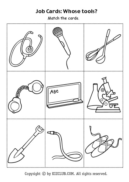 Job Cards: Whose Tools? Lesson Plan