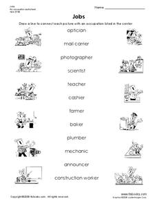 Jobs Worksheet