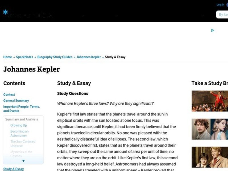 Johannes Kepler Interactive