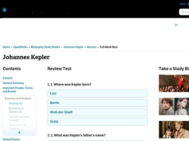 Johannes Kepler Interactive