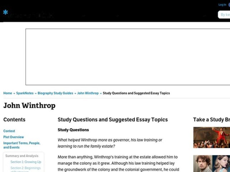 John Winthrop      Interactive