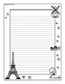 Journal Writing Worksheet