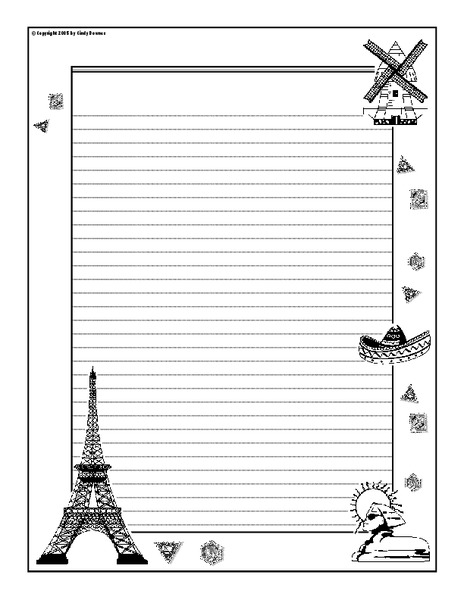 Journal Writing Worksheet