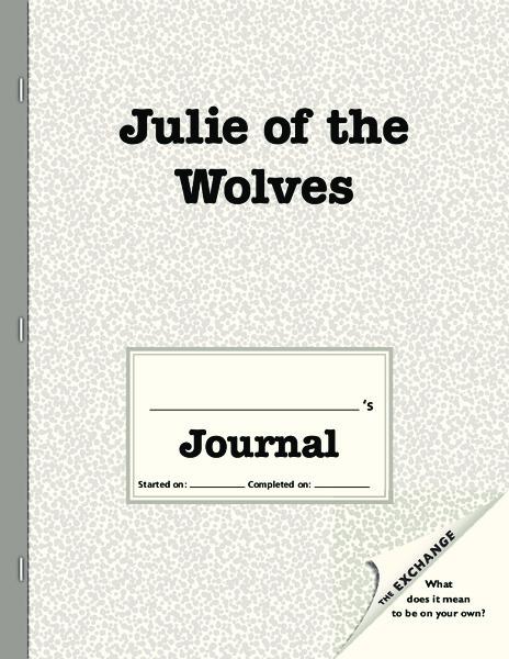 Julie of the Wolves Worksheet