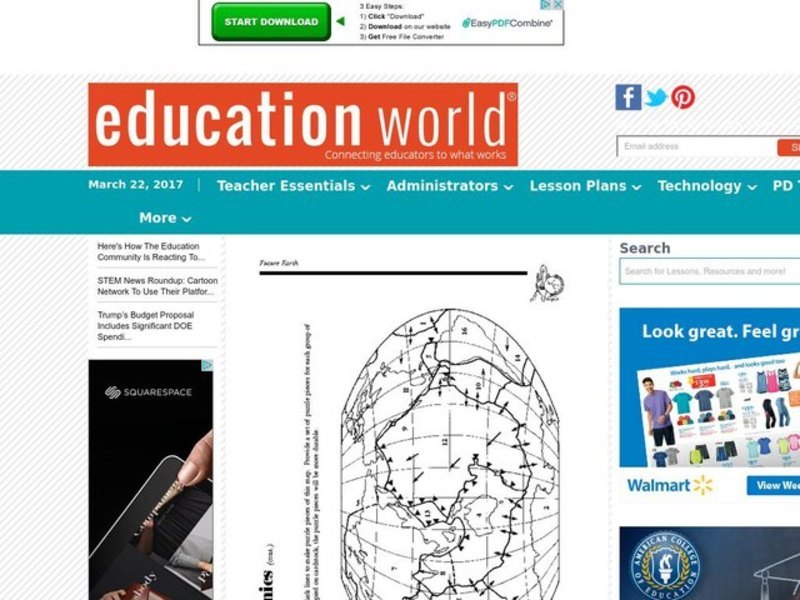 Jigsaw Puzzle Worksheet