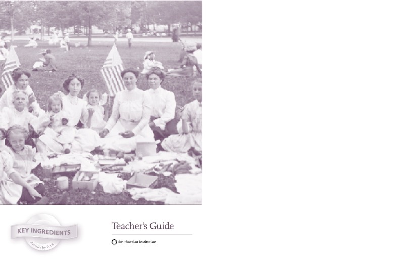 Key Ingredients: America By Food Lesson Plan