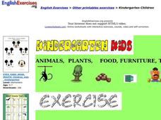 Kindergarten Children Interactive