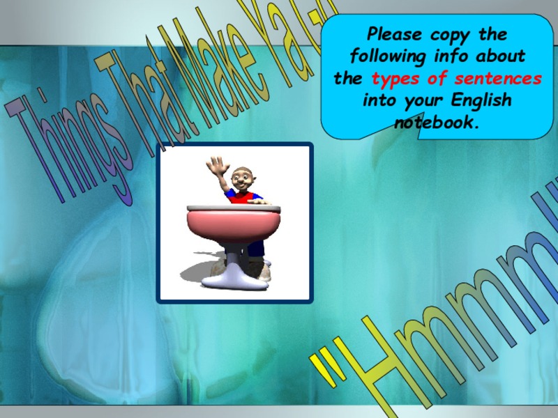 Kinds of Sentences PPT