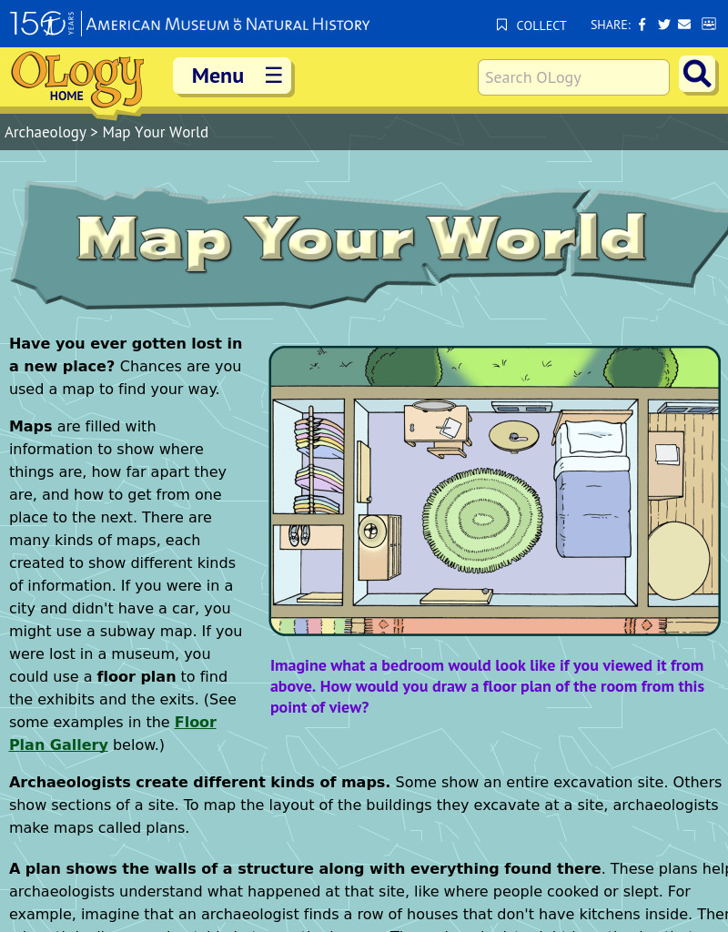 Map Your Own World Activity