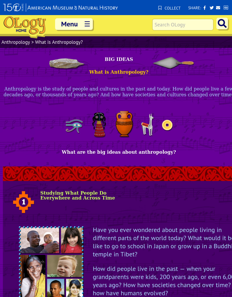 What is Anthropology Website