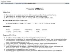 Transfer of Florida Lesson Plan