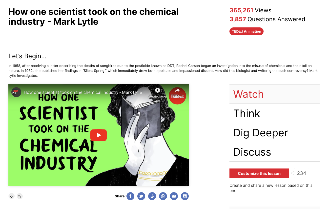 How One Scientist Took on the Chemical Industry Instructional Video