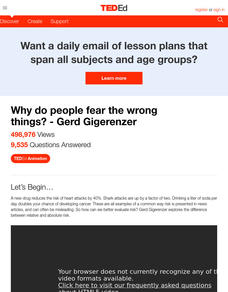 Why Do People Fear the Wrong Things? Instructional Video