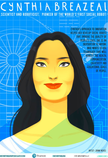 Cynthia Breazeal Graphic