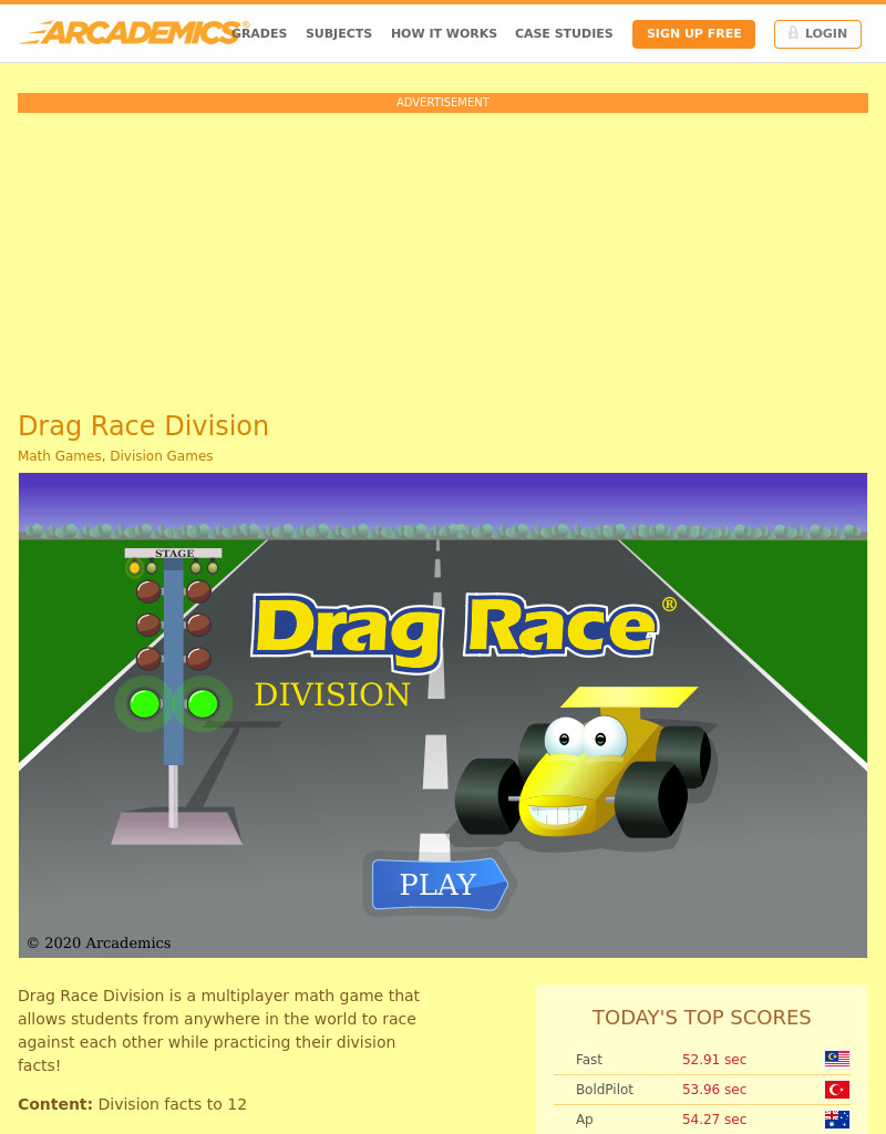 Drag Race Division Interactive