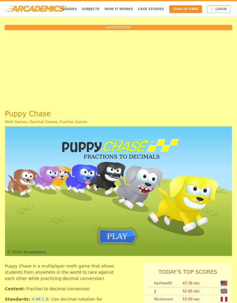 Puppy Chase Interactive