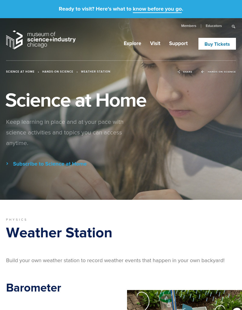 Weather Station Activity