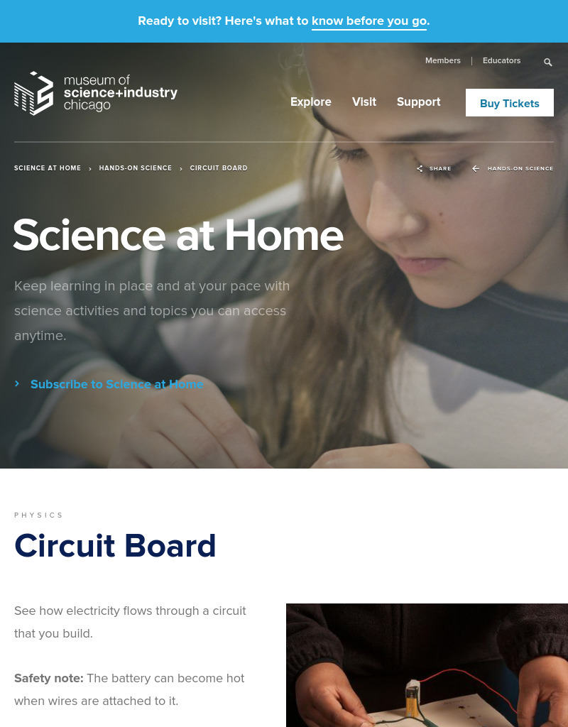 Circuit Board Activity