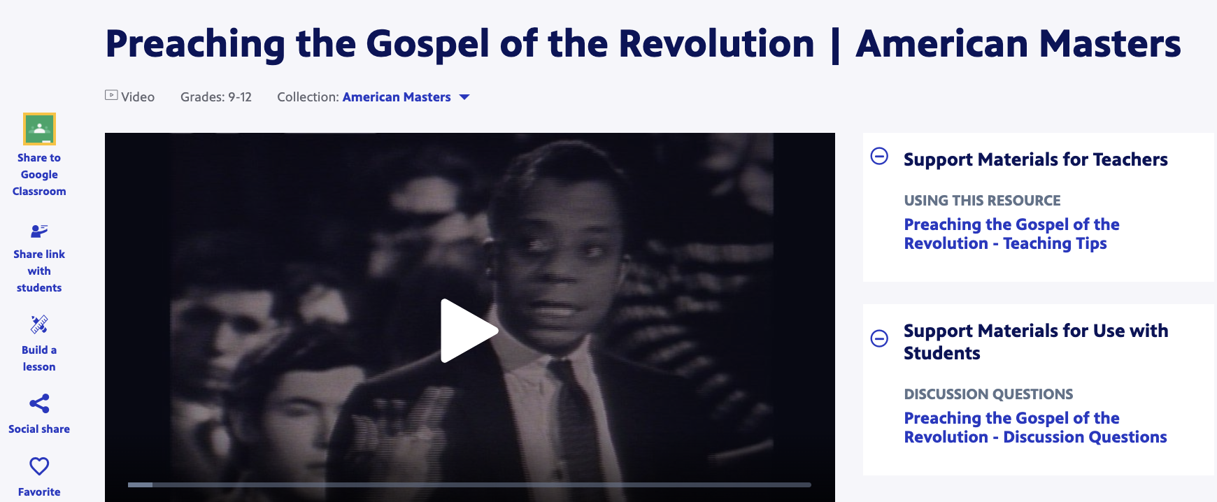 Preaching the Gospel of the Revolution Instructional Video
