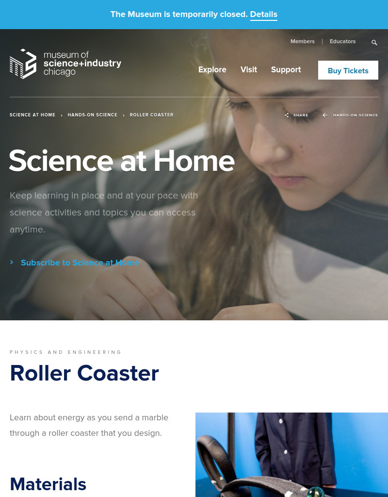 Roller Coaster Activity