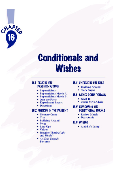 Conditionals and Wishes Activity