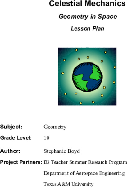 Geometry In Space Unit Plan