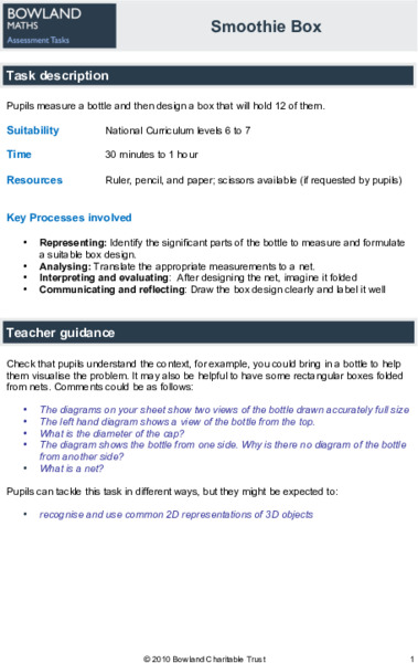 Smoothie Box Assessment