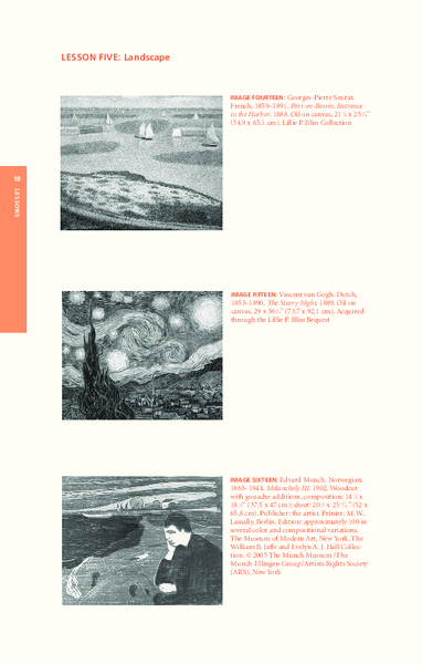 Landscape Lesson Plan