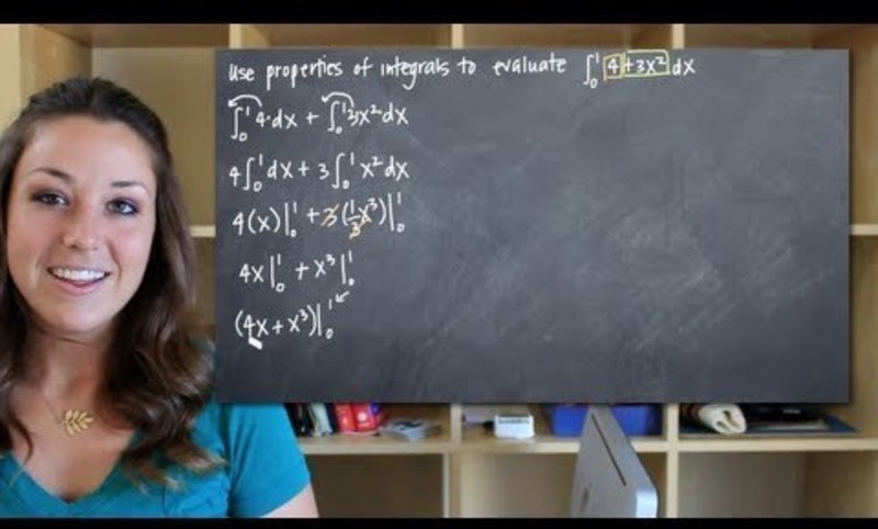 Properties of integrals Instructional Video
