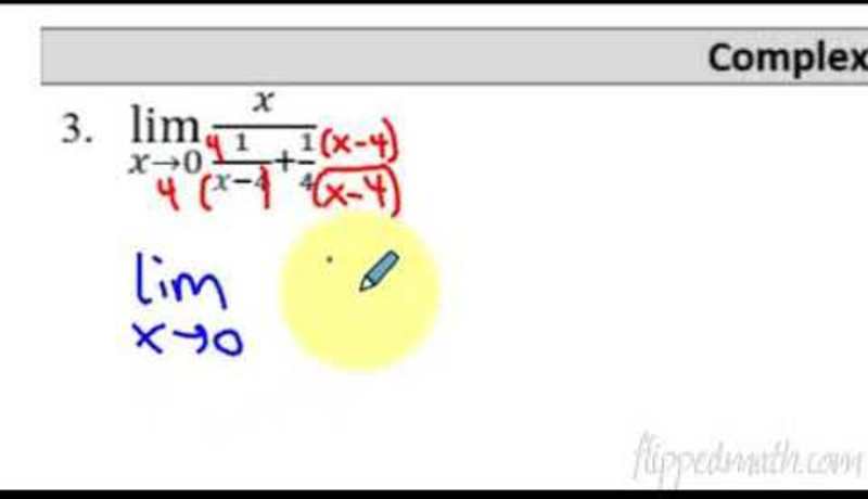 Calculus AB/BC - Selecting Procedures for Determining Limits AP Test Prep