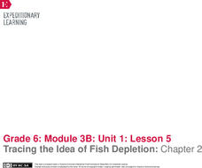 Tracing the Idea of Fish Depletion: Chapter 2 Lesson Plan