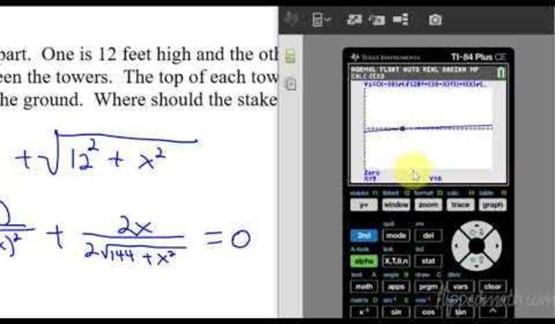 Calculus AB/BC - Solving Optimization Problems AP Test Prep