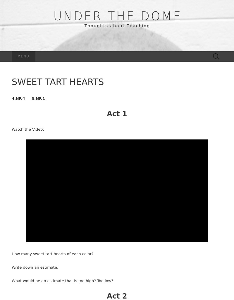 Sweet Tart Hearts Activity