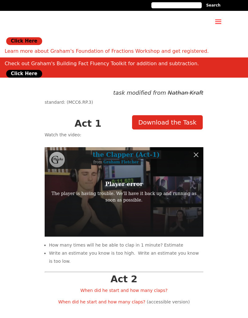 The Clapper Activity