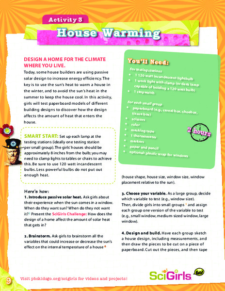 House Warming Activity