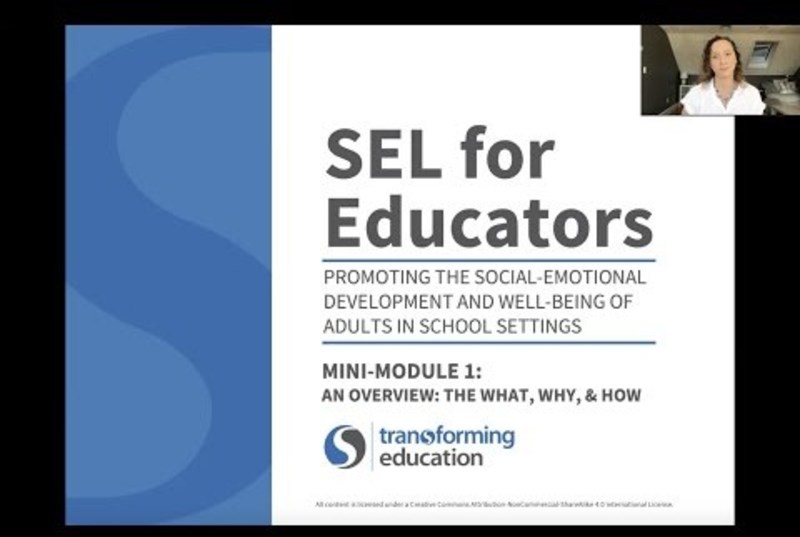 SEL for Educators: Mini Module #1 Instructional Video