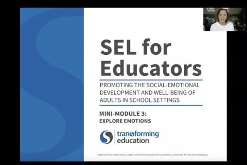SEL for Educators: Mini Module #3 Instructional Video