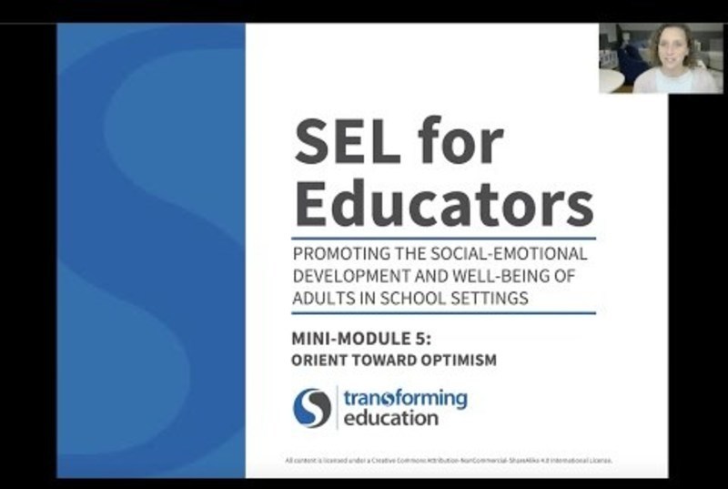 SEL for Educators: Mini Module #5 Instructional Video