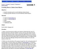 Learning about a Culture from Objects Lesson Plan
