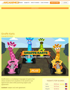 Giraffe Karts Interactive