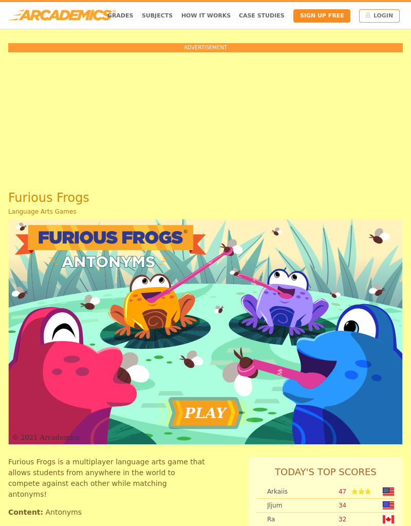 Furious Frogs Interactive