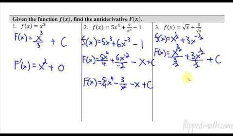 Calculus AB/BC - The Fundamental Theorem of Calculus and Definite Integrals AP Test Prep