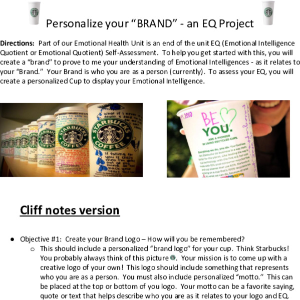 Emotional Intelligence Quotient Activity