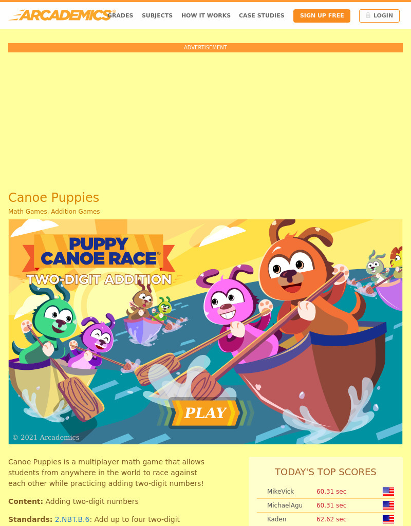 Canoe Puppies Interactive