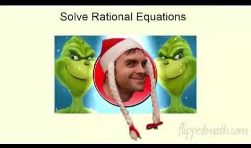 Solve Rational Equations Instructional Video