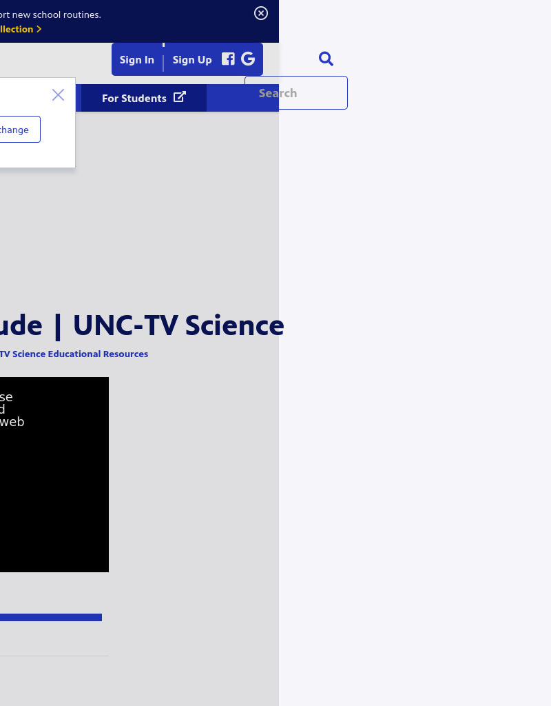 Volume and Amplitude | UNC-TV Science Instructional Video