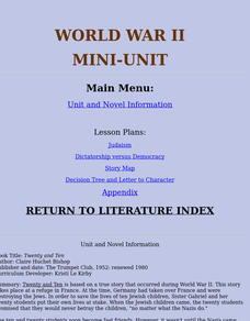 Twenty and Ten Lesson Plan