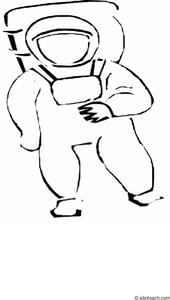 Space Man Lesson Plan