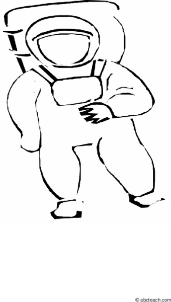 Space Man Lesson Plan